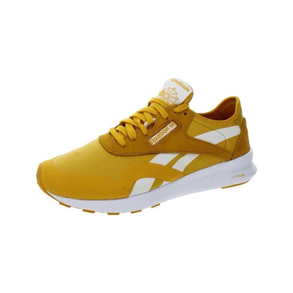 Reebok Shoes - *Reebok* Yellow Classic Nylon Sneakers | Fierce Gold & White | 6.5 | Gently Used